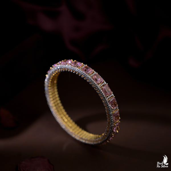 Theia Gold Plated Bangle -0361