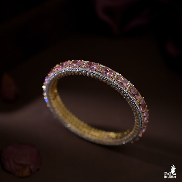 Theia Gold Plated Bangle -0361