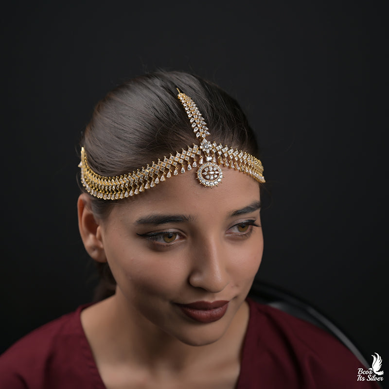 Theia Gold Plated Matha patti - 0491