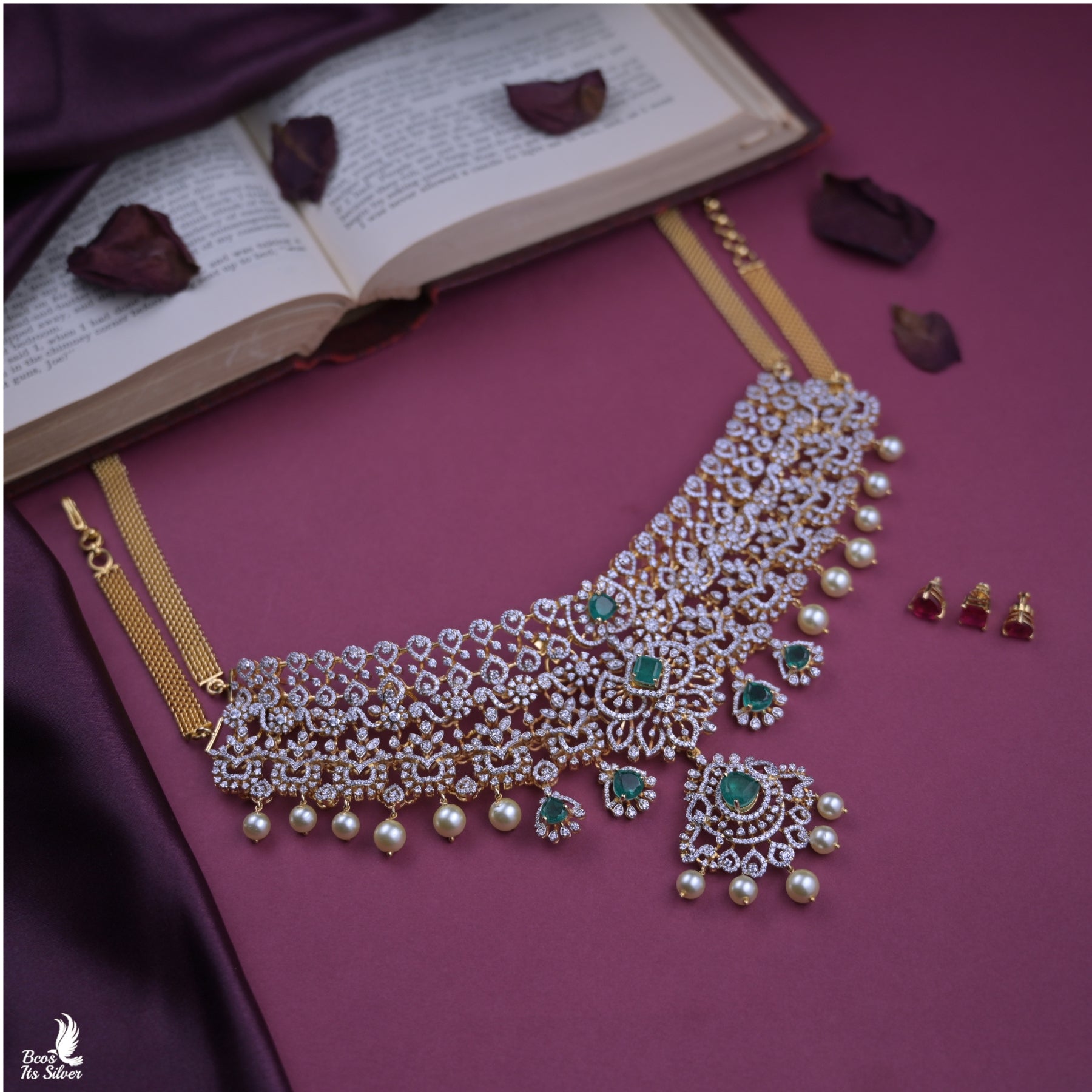 Theia Gold Plated Choker - 7047 -( MADE TO ORDER )