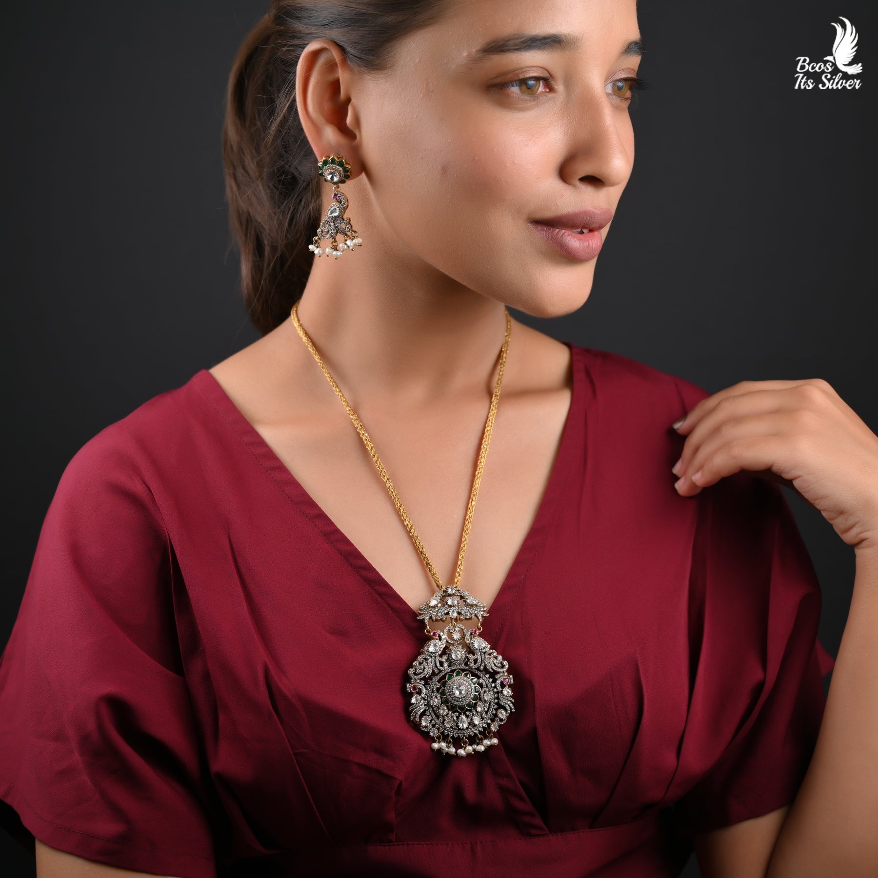 Victorian Earring only - 3258