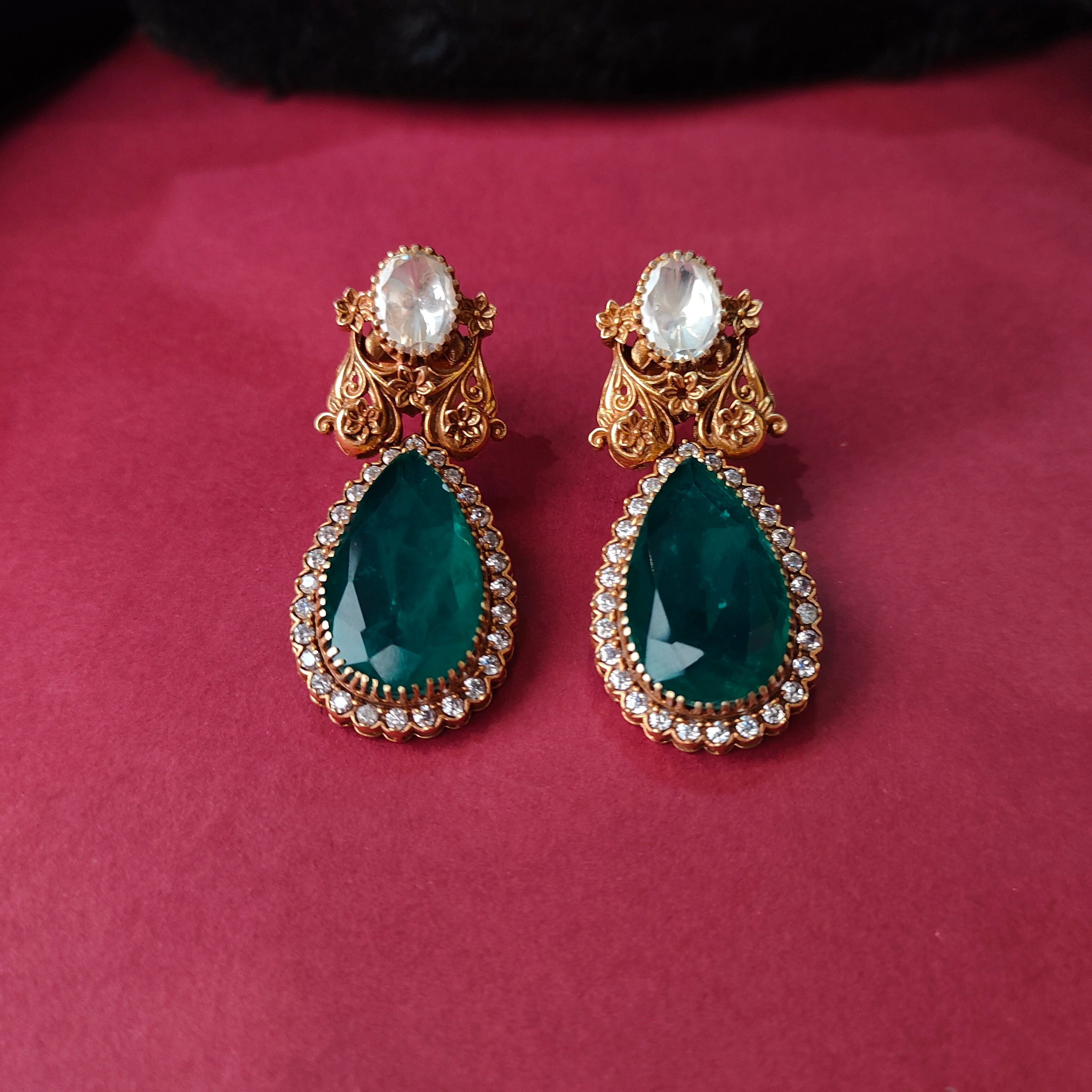 925 Silver Victorian Ganesha Necklace Set-5602