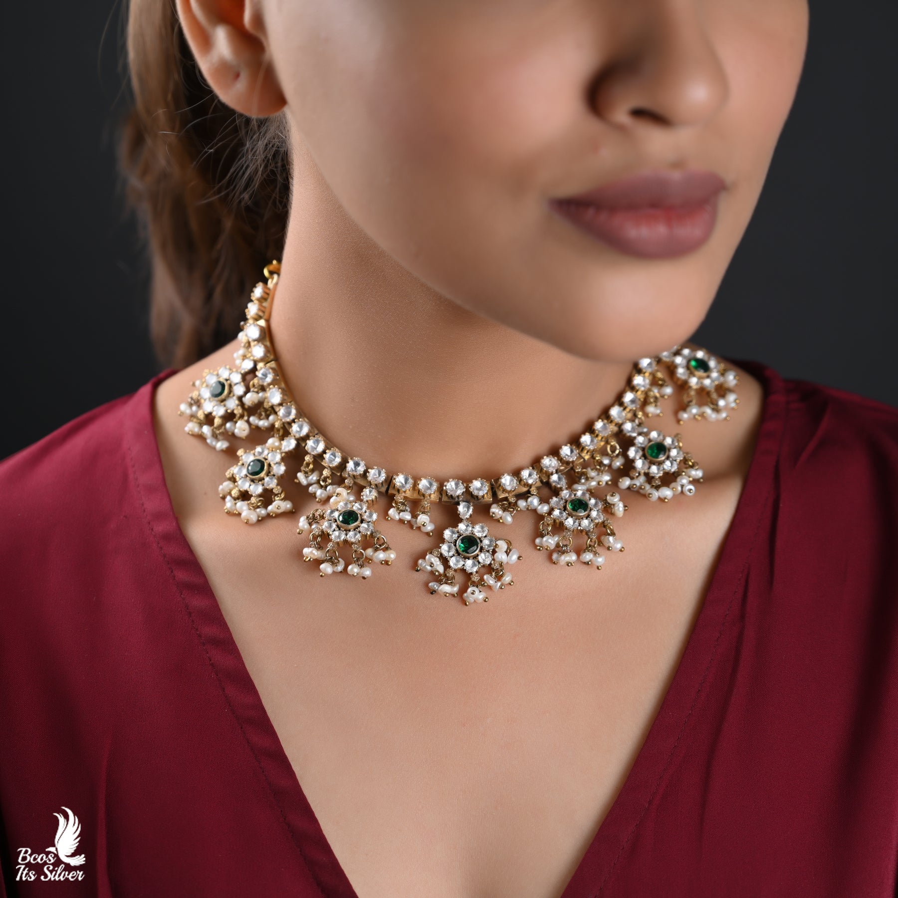 Victorian Gold Plated Neckpiece - 4995