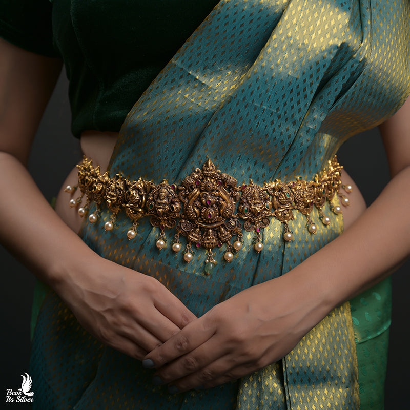 Pure 925 Lakshmi Waist Belt - 8661