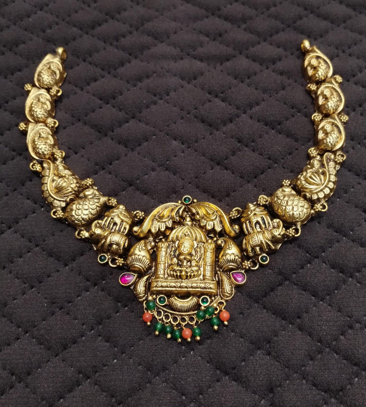 Silver 925 Nakshi Necklace-0333