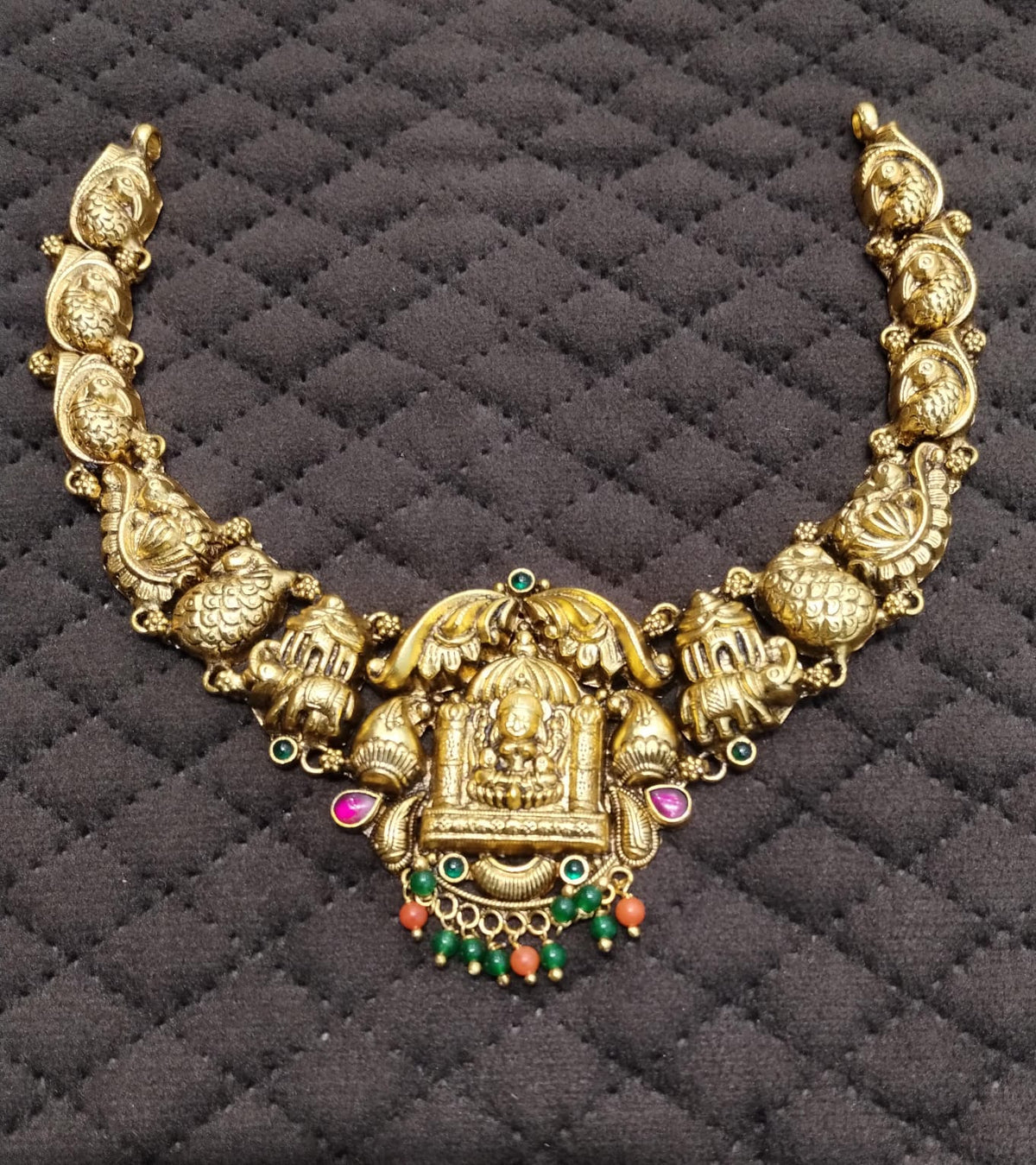 Silver 925 Nakshi Necklace-0333