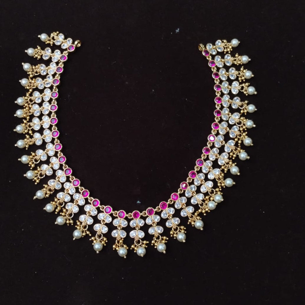 Silver 925 Necklace With Earring-2058