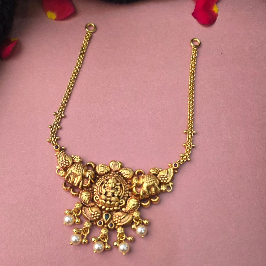 Made Of Pure Silver 92.5 Nakshi Necklace - 0303