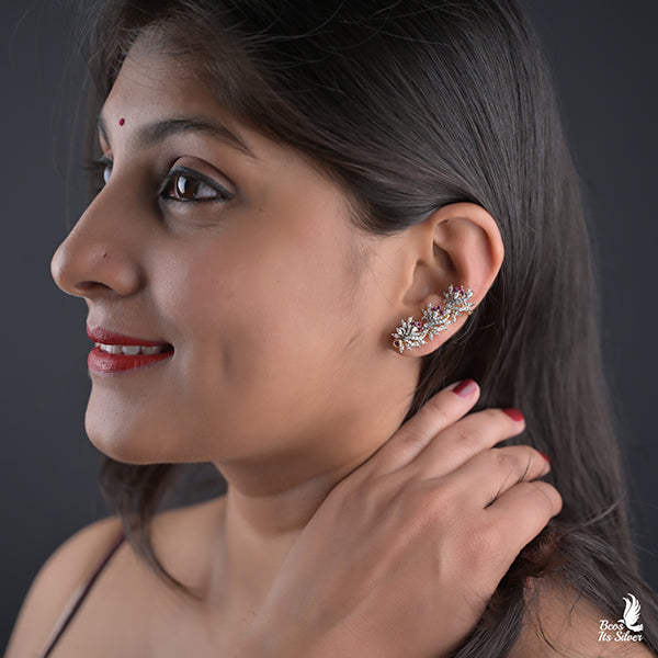 Theia Diamond Look earcuff -0236