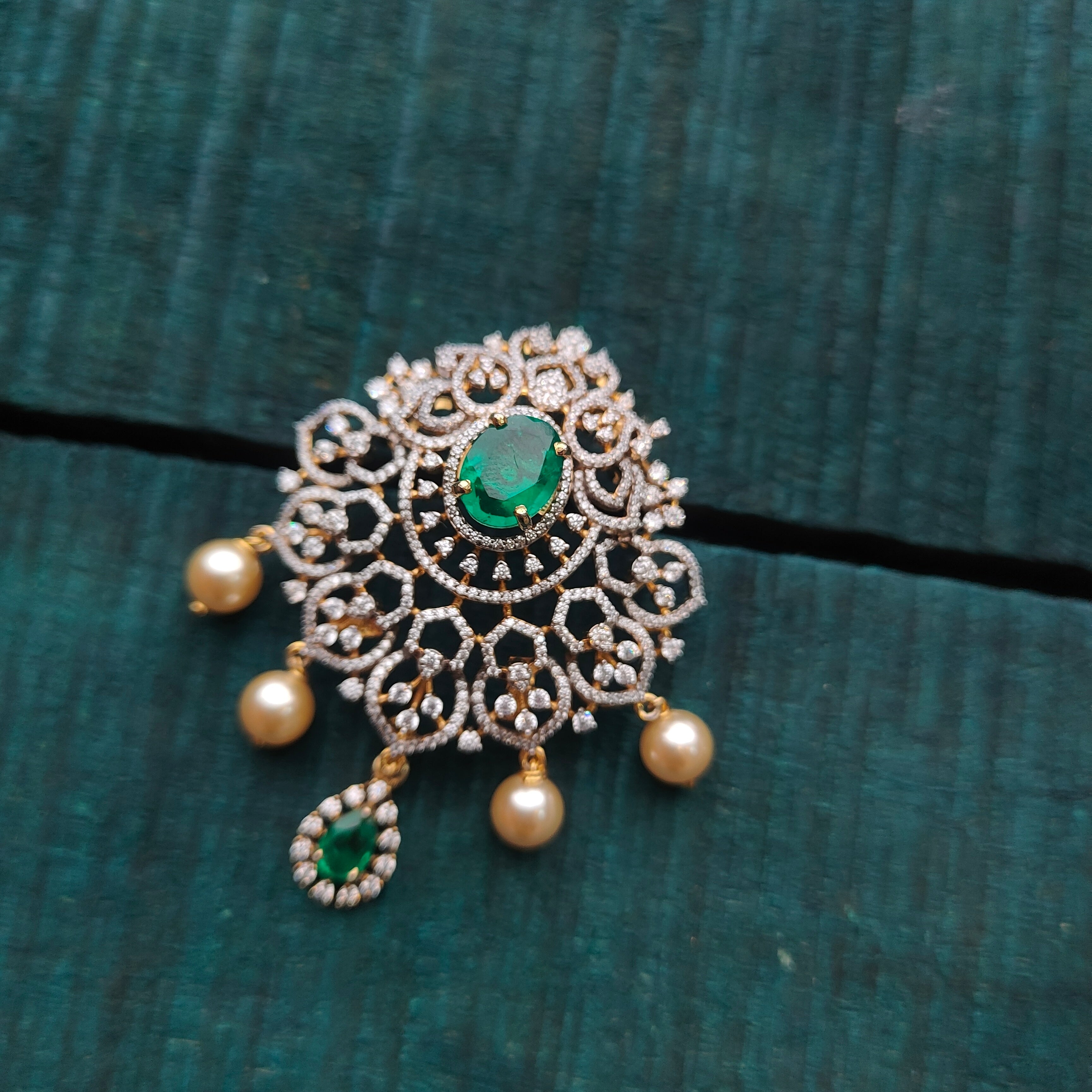 Hamsi Theia Silver Necklace - 0073 (Make Upon on Order) - BCOS Its Silver