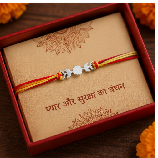 925 Silver Designer Rakhi — 6286