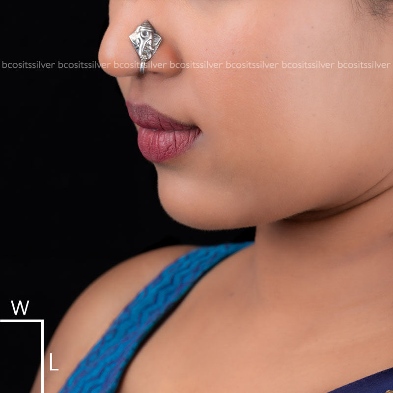 Ganesha Clip on Nosepin - 1050