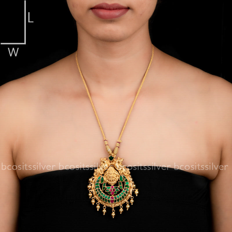 Gold Plated Nakash Pendant - 1212