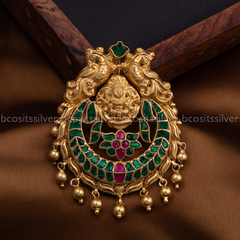 Gold Plated Nakash Pendant - 1212