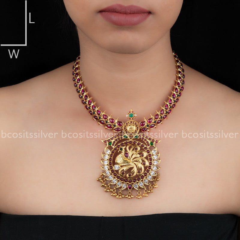 GOLD PLATED LAI NECKLACE - 1605