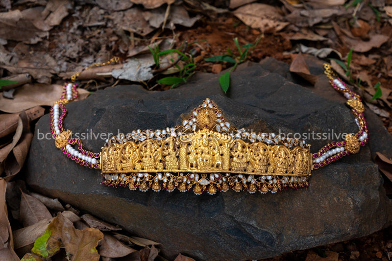 GOLD PLATED WAIST BELT - 246