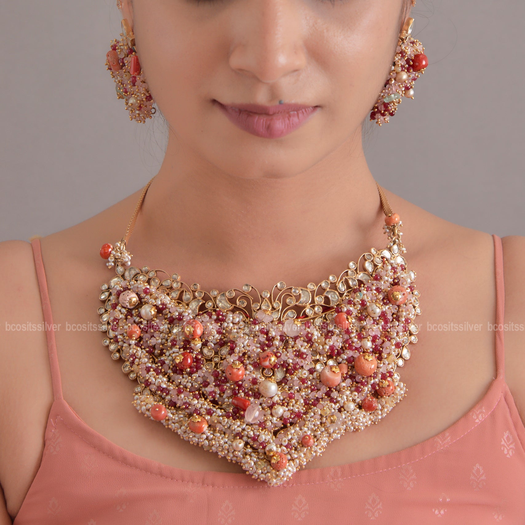 925 Silver Yashoda Necklace- 1861