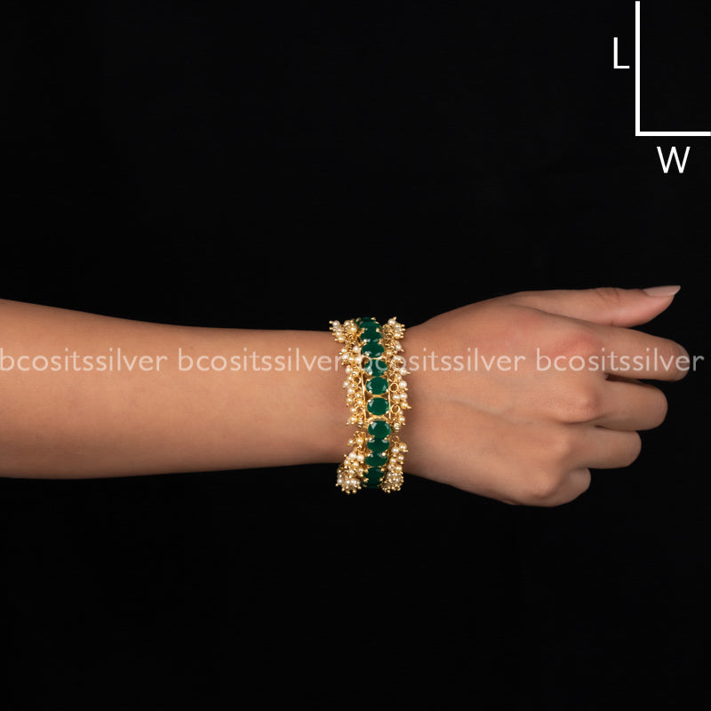 Gold Plated Bangle - 664 - Size 2.3