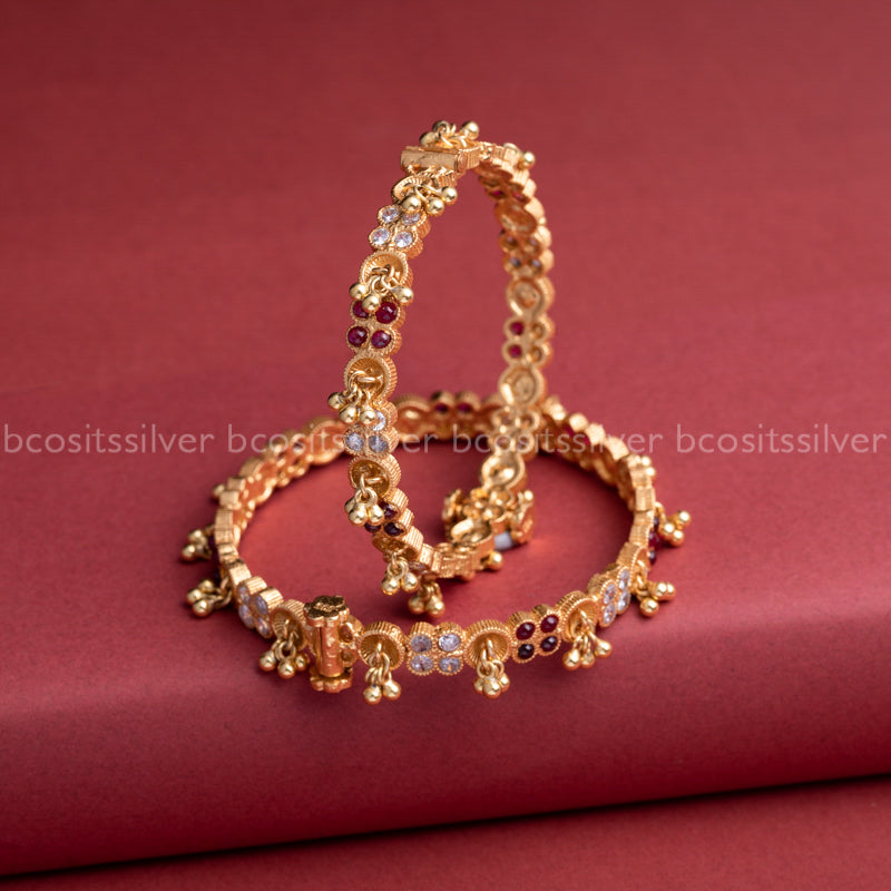 Gold Plated Bangle Gunguroo - 1861