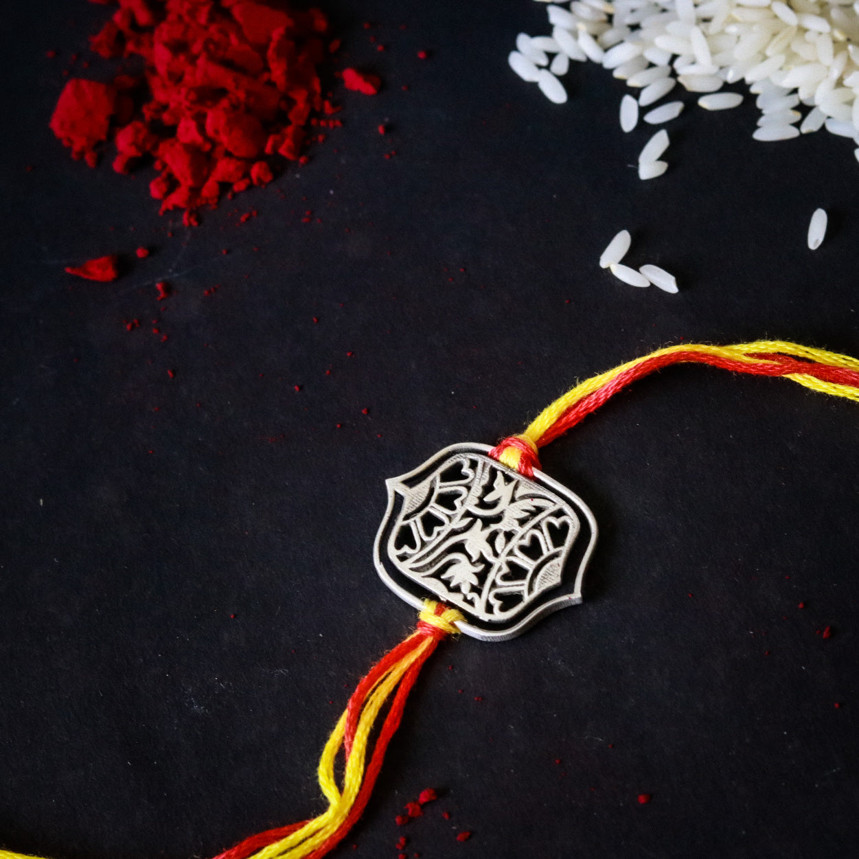 925 Silver Marcus Bookmark Rakhi - 4106