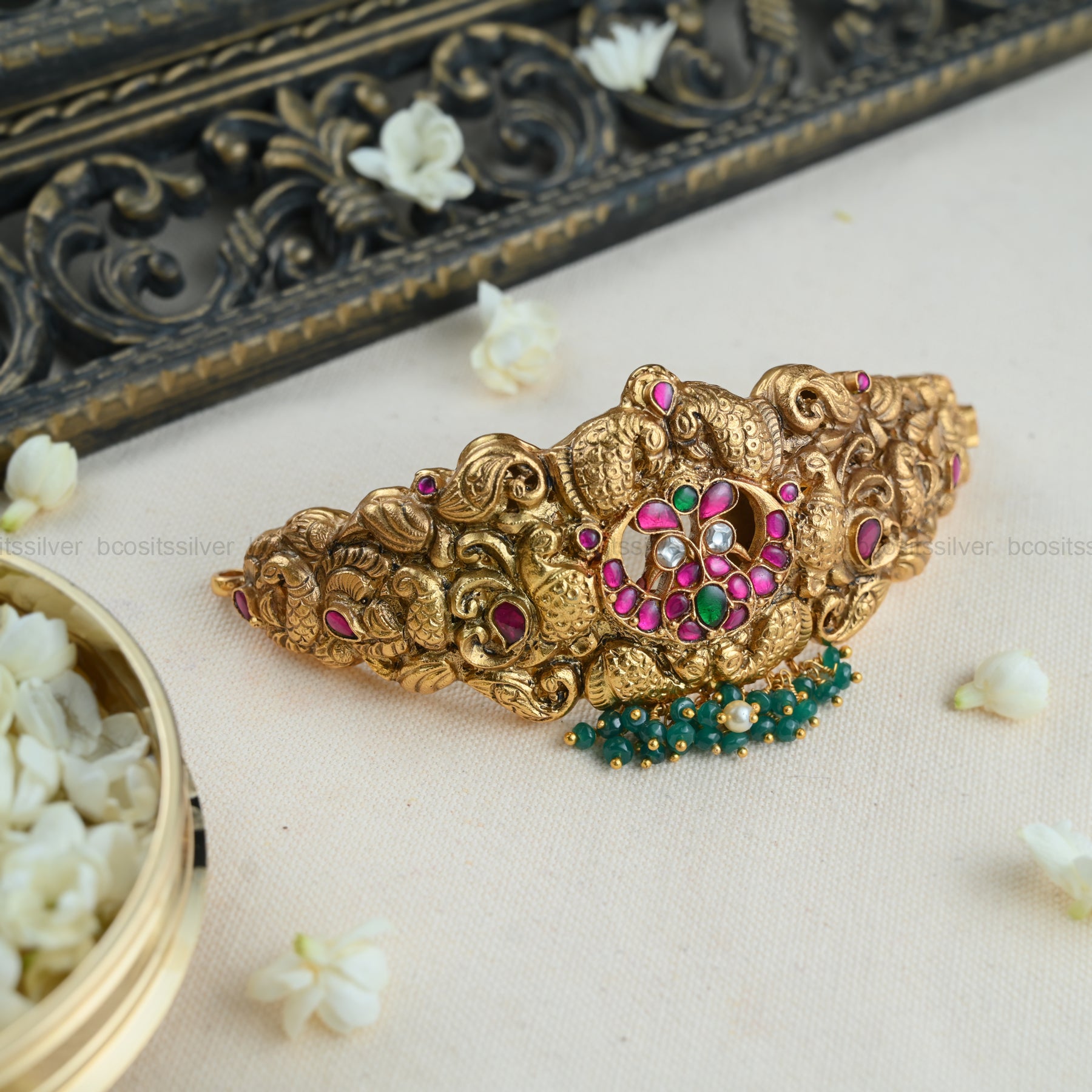 Gold Plated Kundan Choker - 5526