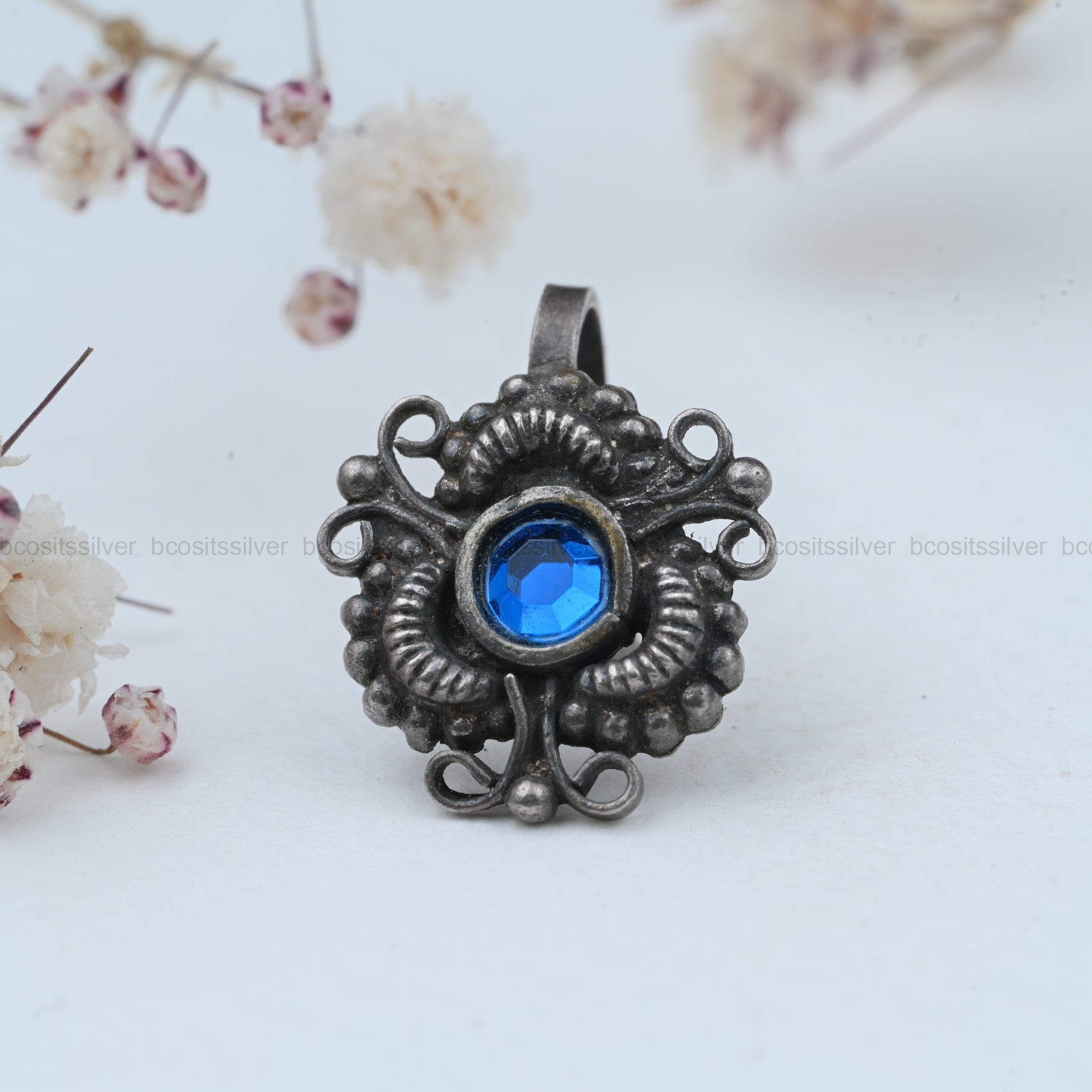 Silver Nosepin Clip on - 0803