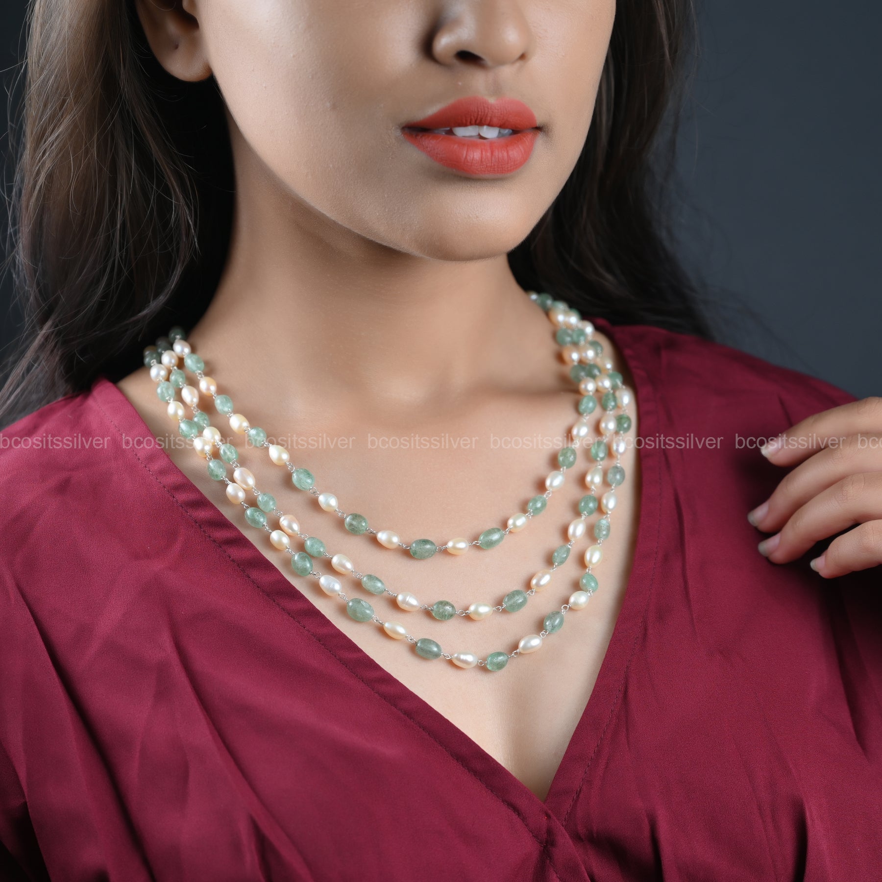 Navaratri Semi Precious Beads - 064