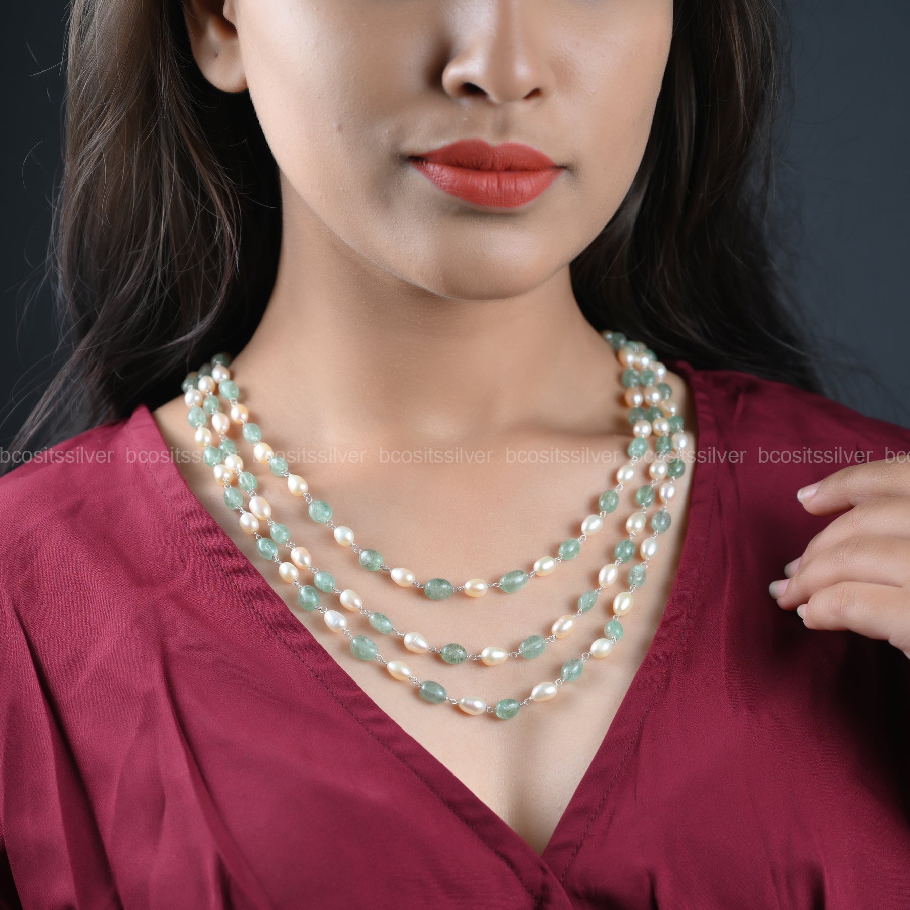 Navaratri Semi Precious Beads - 064