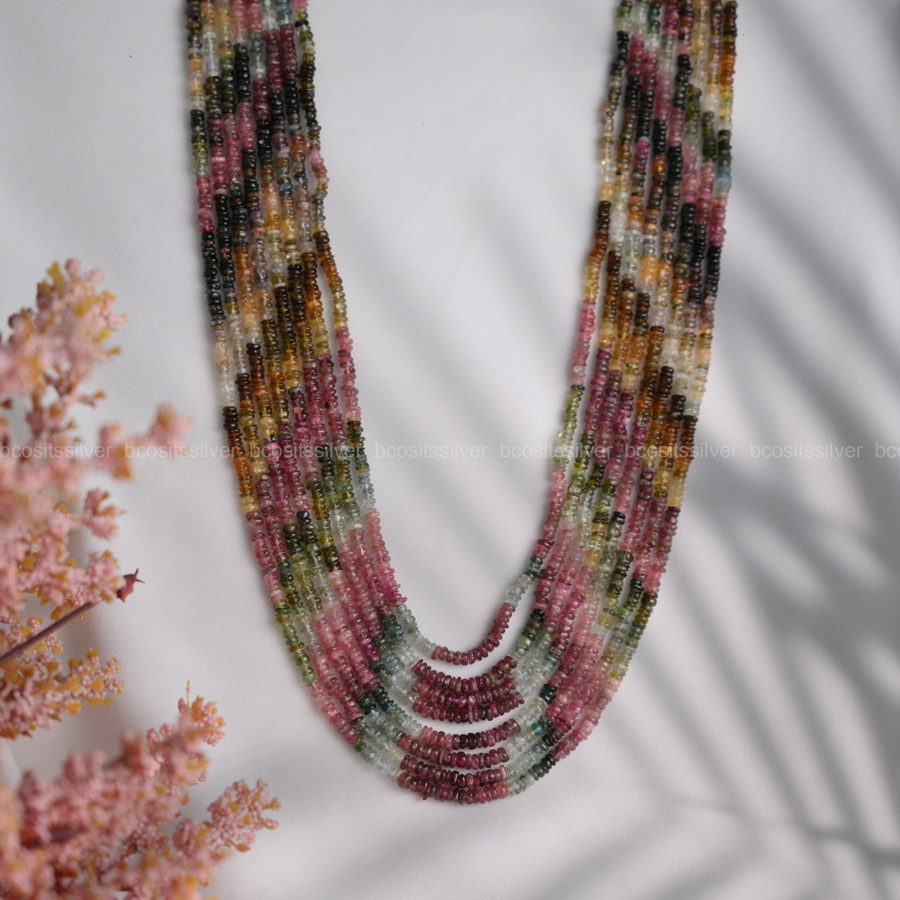 Tourmaline Semi Precious Stone - 5912