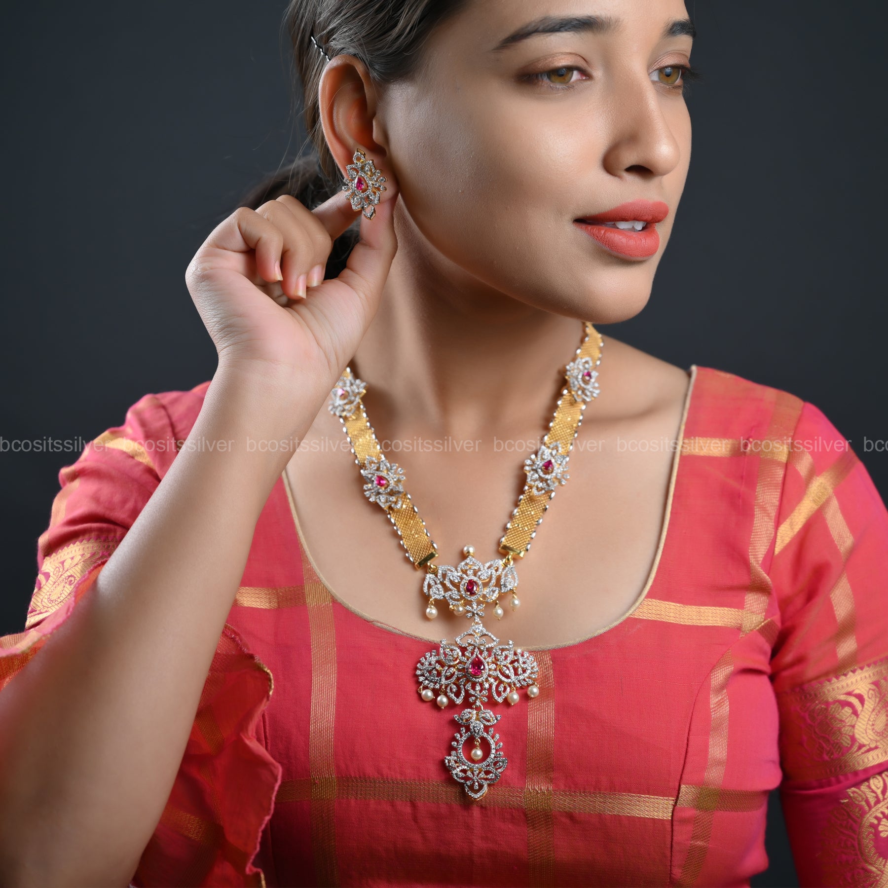 Theia Diamond Look Haram- 768 -( Made To Order )