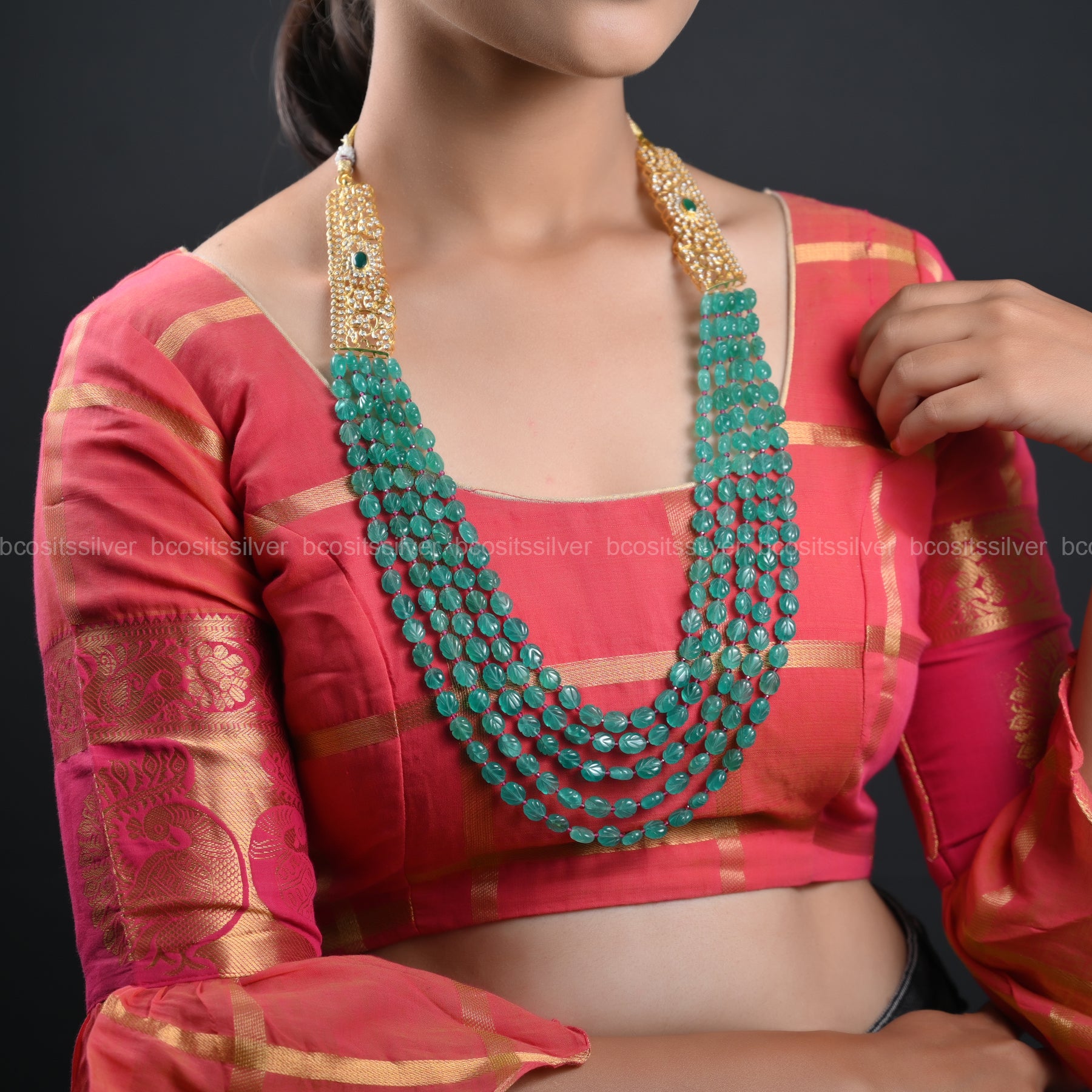 Pure 925 Silver Beads Haram - 2155