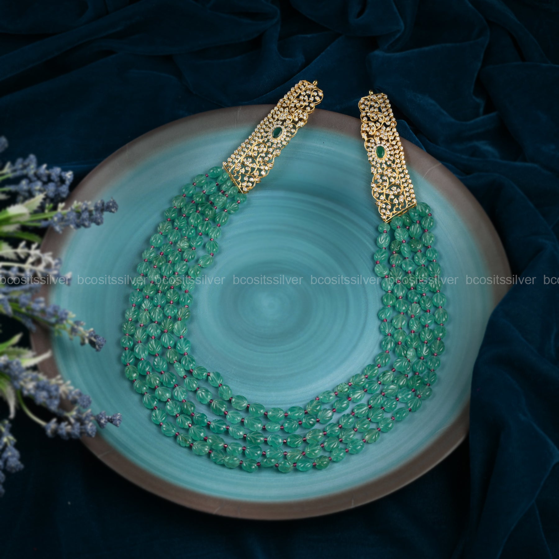 Pure 925 Silver Beads Haram - 2155