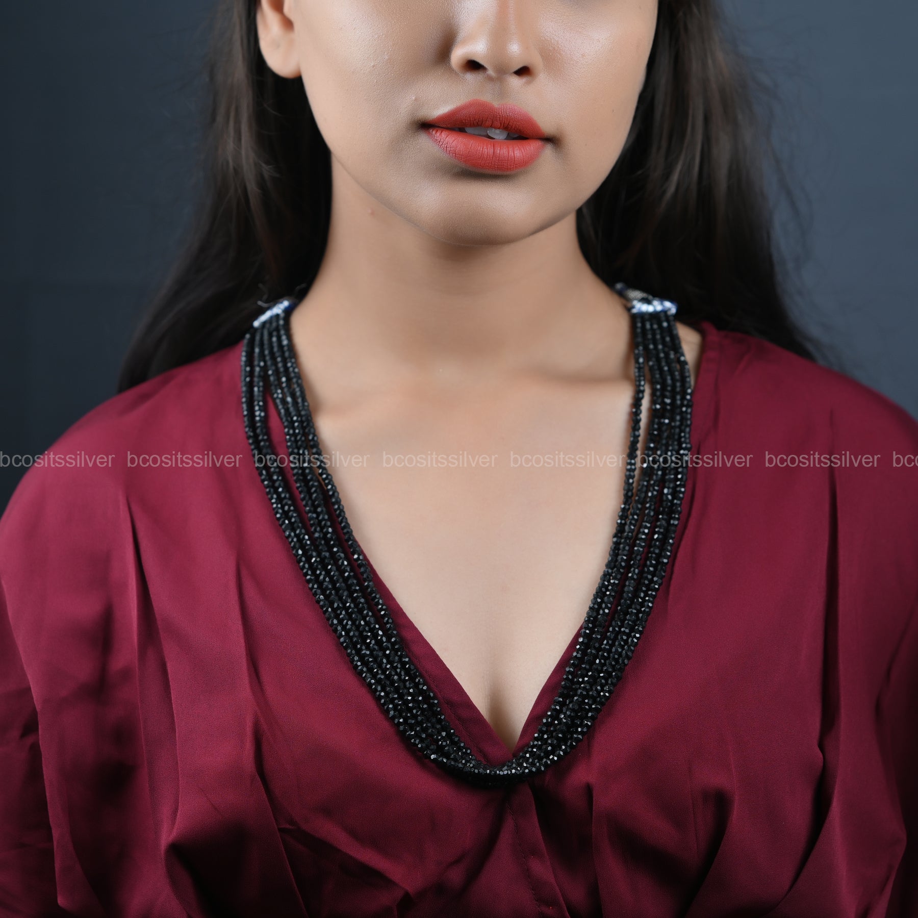 Black Spinel Beads - 5914