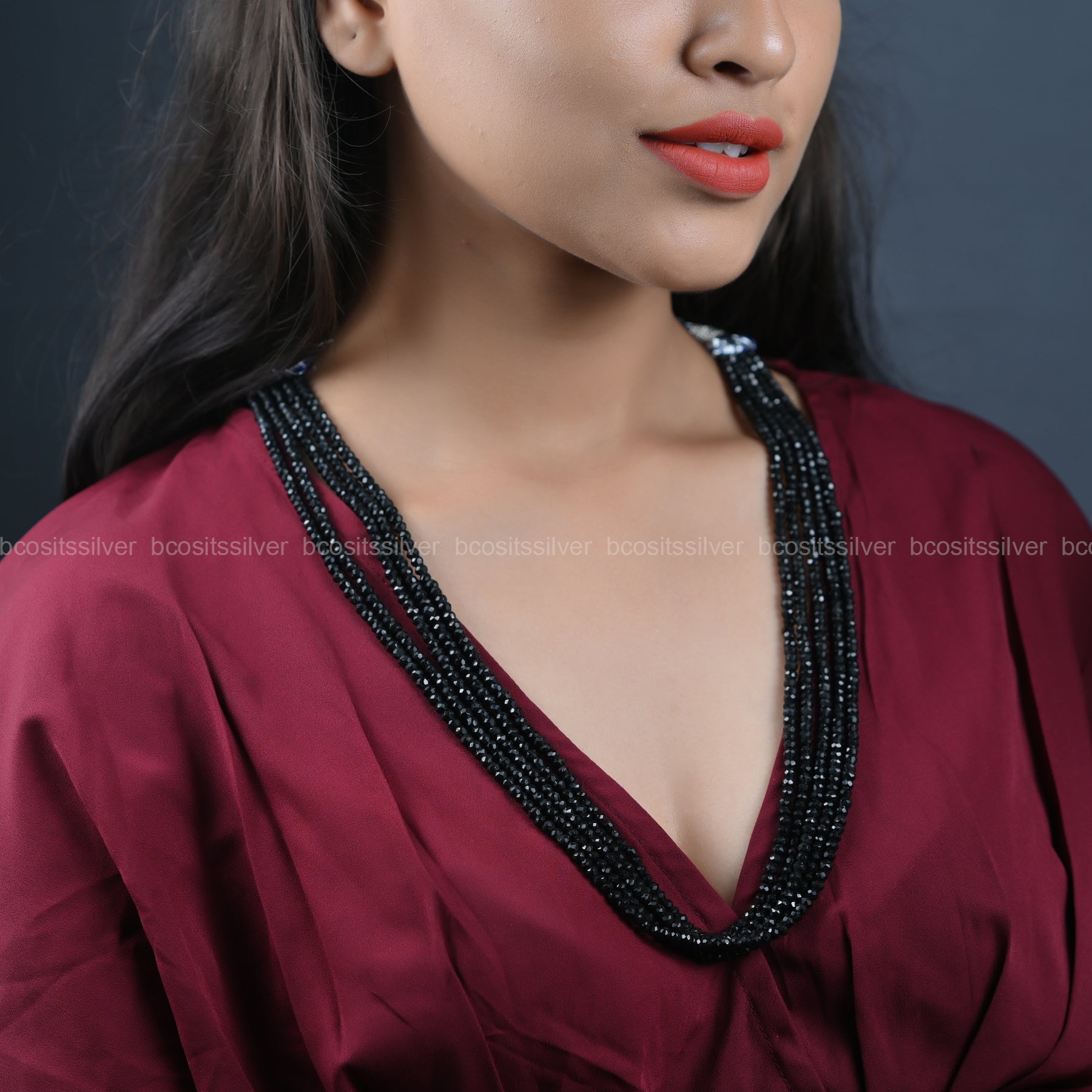 Black Spinel Beads - 5914