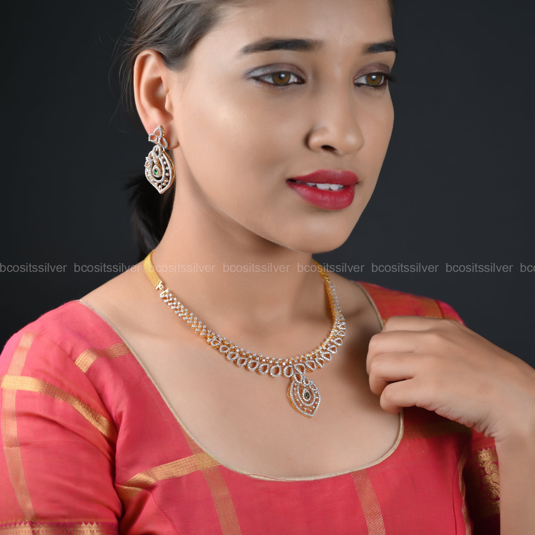 Theia Diamond Look - 078 - ( MADE TO ORDER )