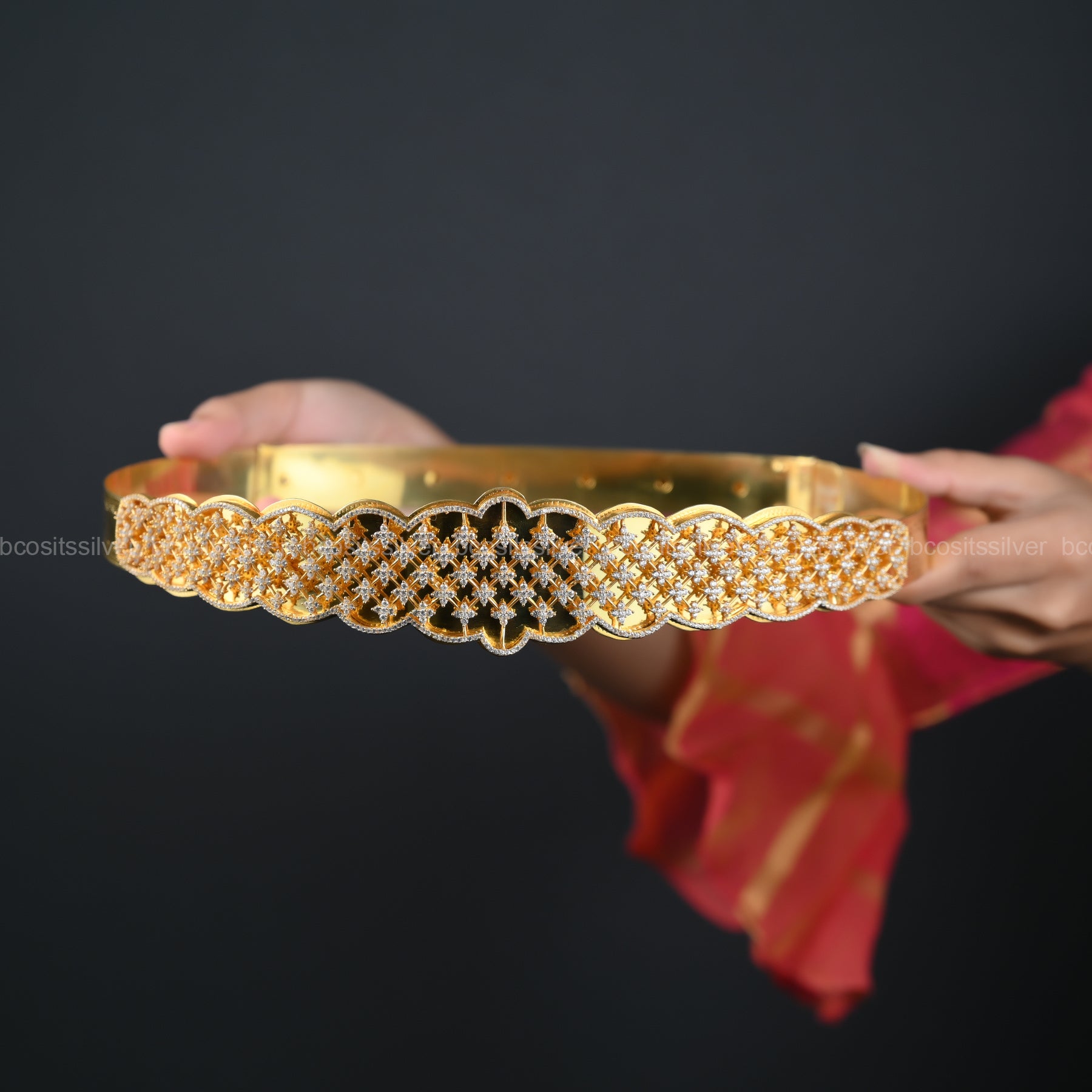 Theia GOLD PLATED KIDS CHUKKI WAIST BELT - 2532 ( MADE TO ORDER )