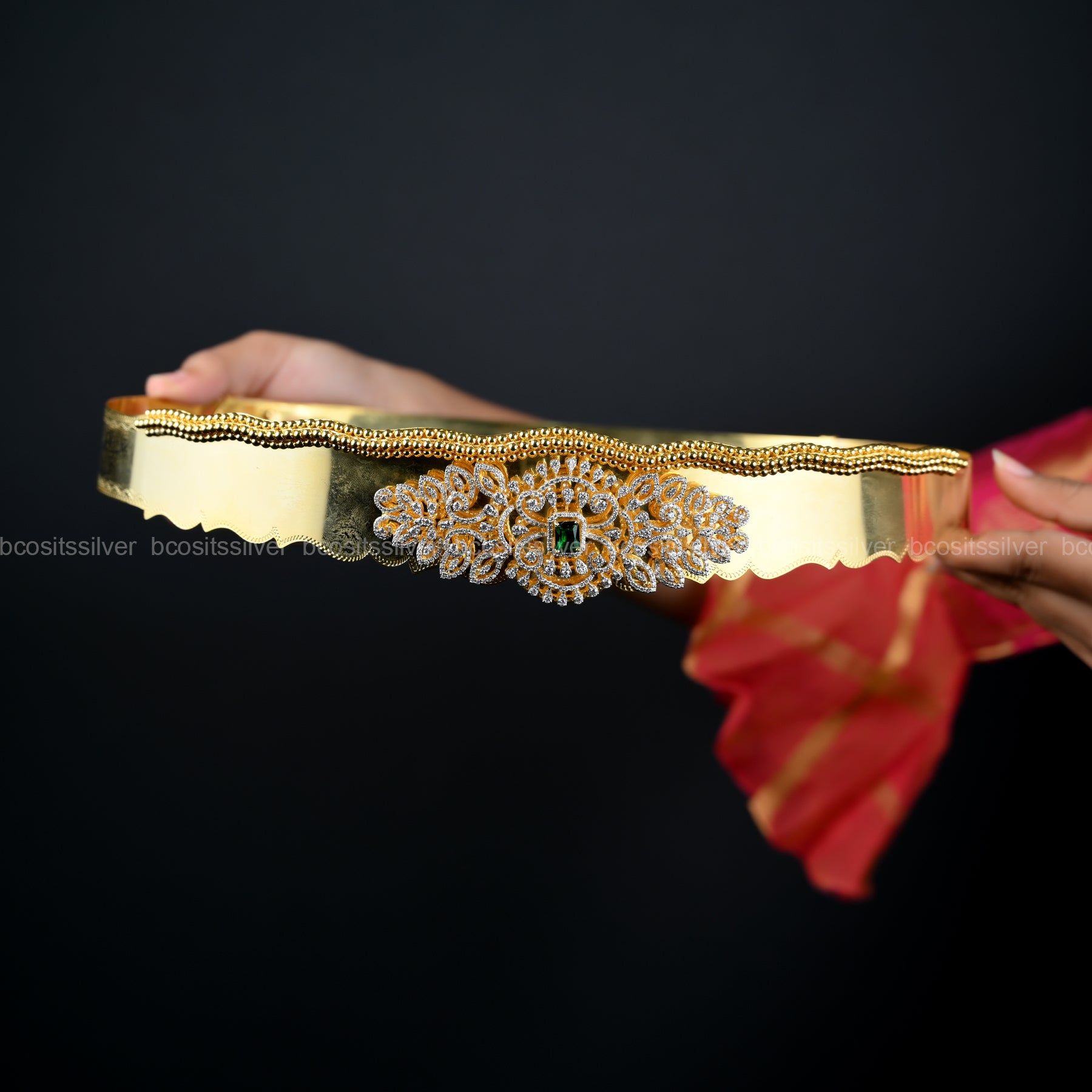 Theia DIWALI WAIST BELT - 180 ( MADE TO ORDER )