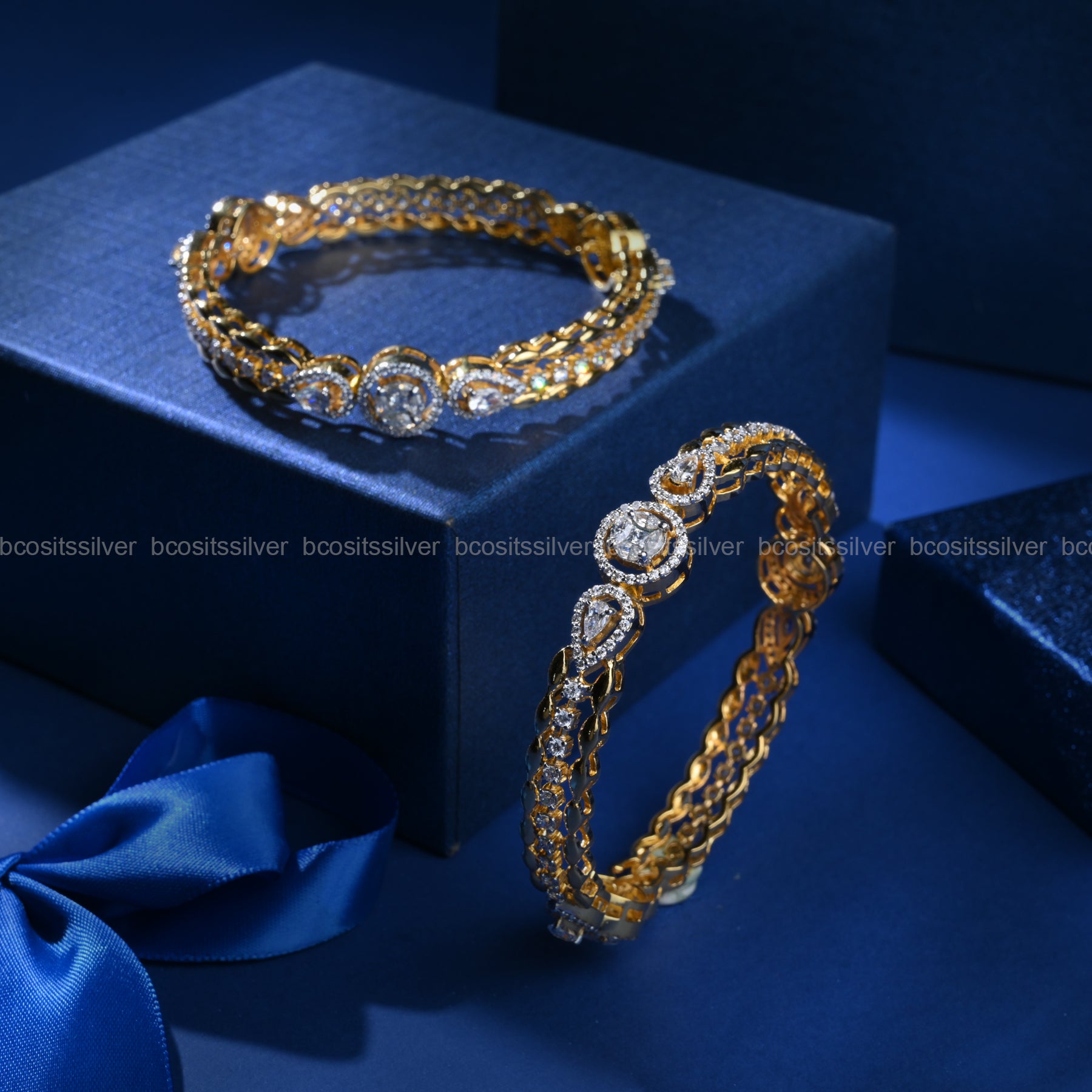 Theia Sankranti Bangle - 1052 -( MADE TO ORDER )