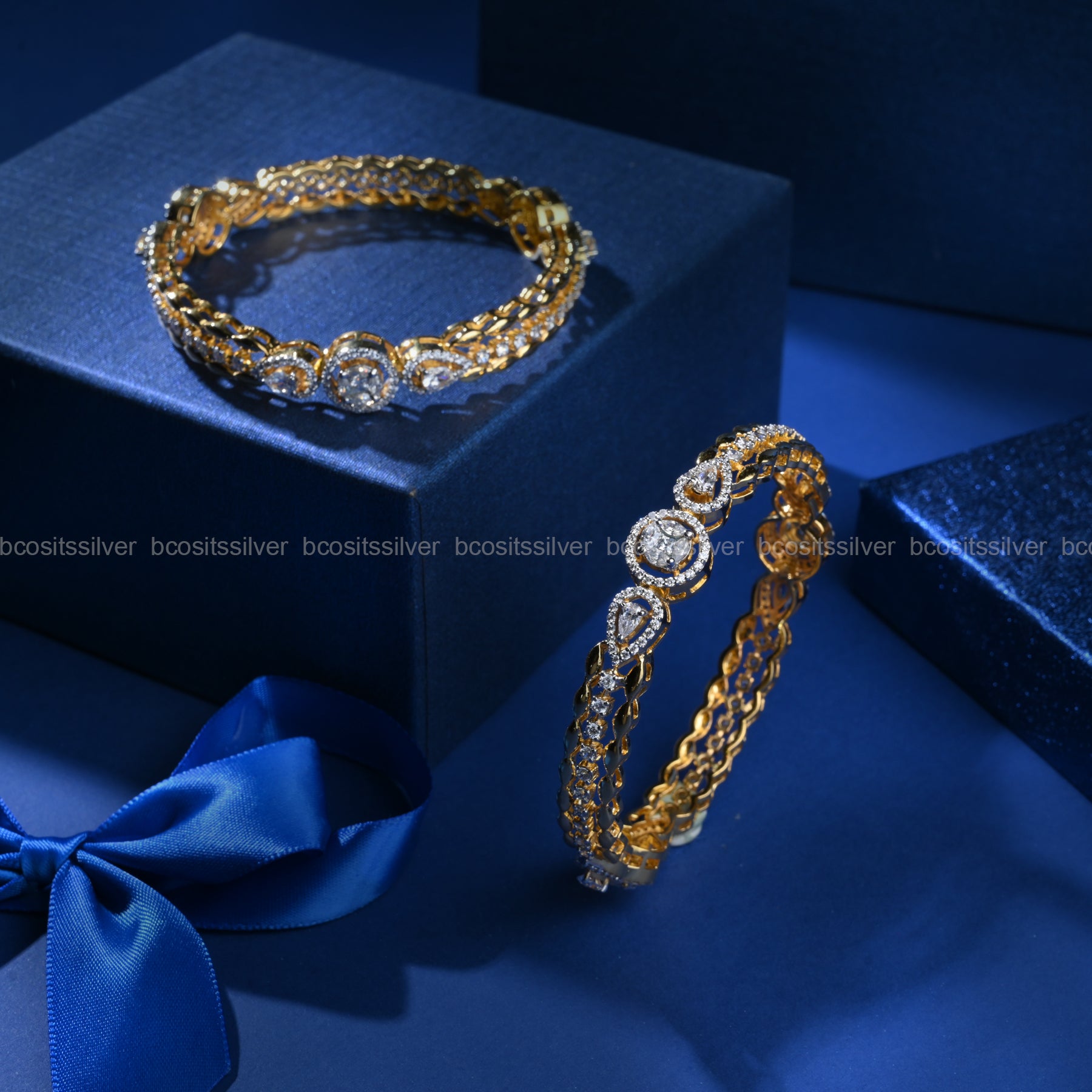 Theia Sankranti Bangle - 1052 -( MADE TO ORDER )