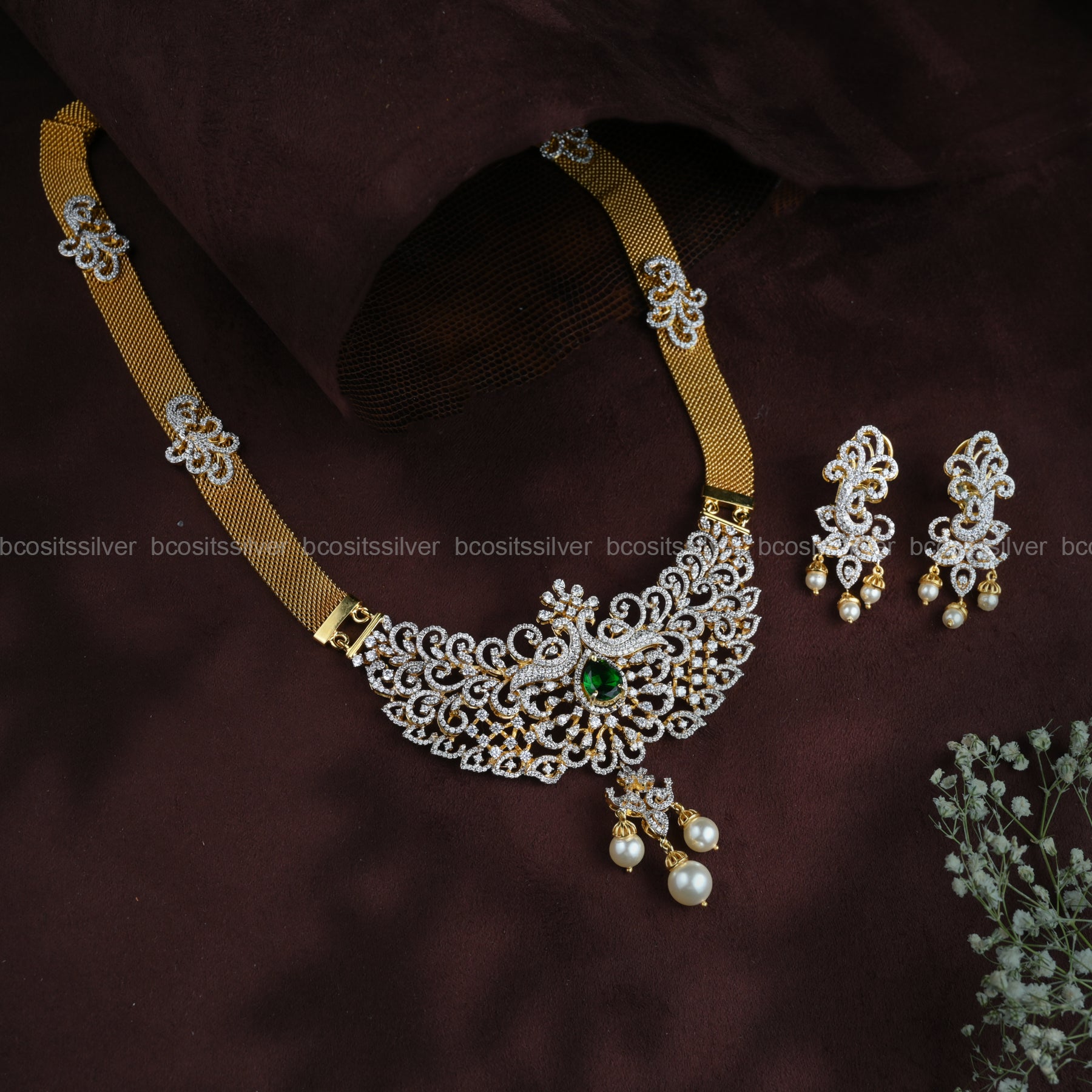 Theia Diamond Look Haram- 1035 - ( MADE TO ORDER )