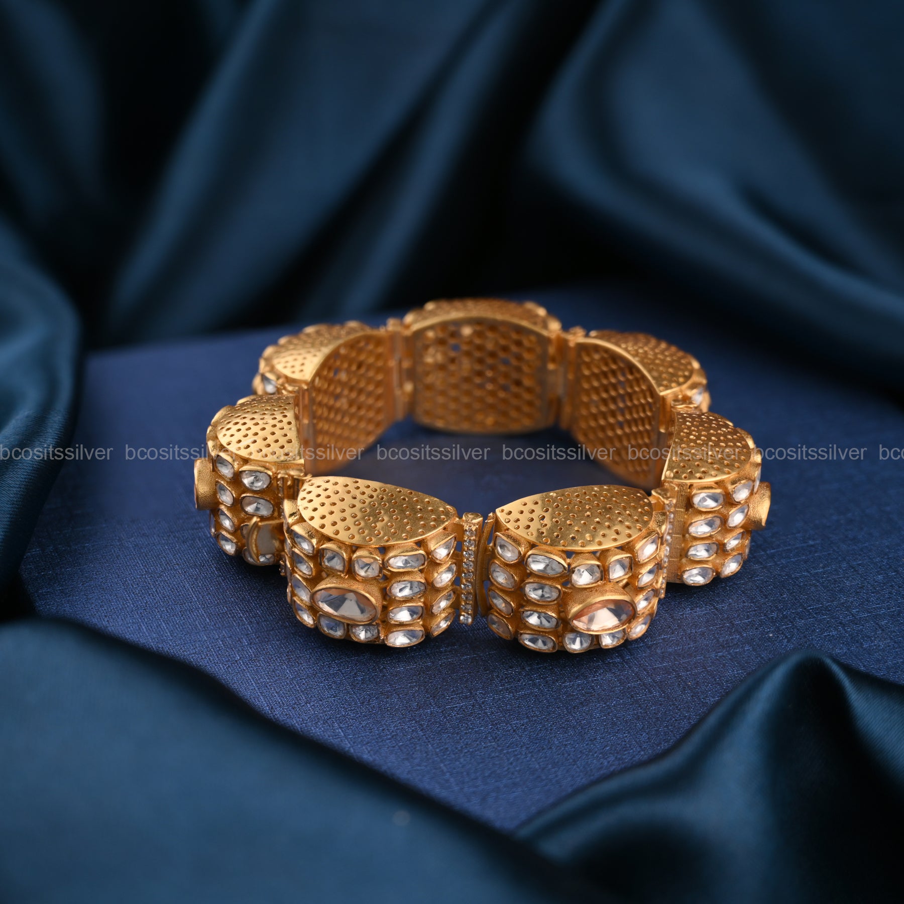 Gold Plated Diwali Bangle - 073