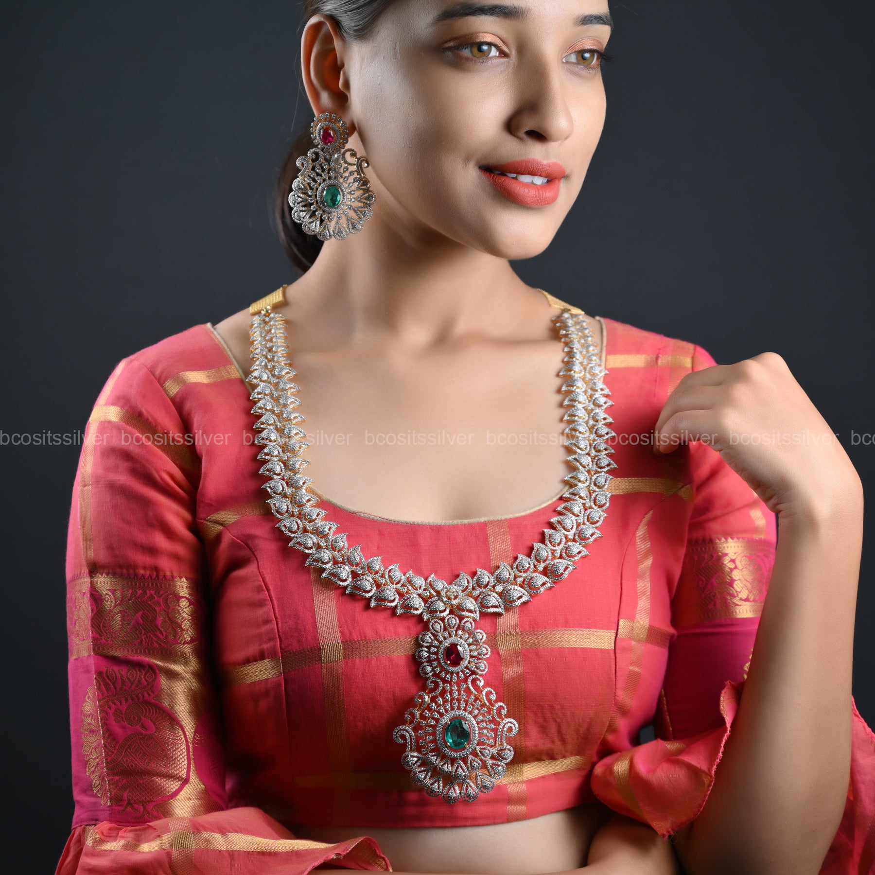 925 Silver Theia Sankranti Haram- 1032