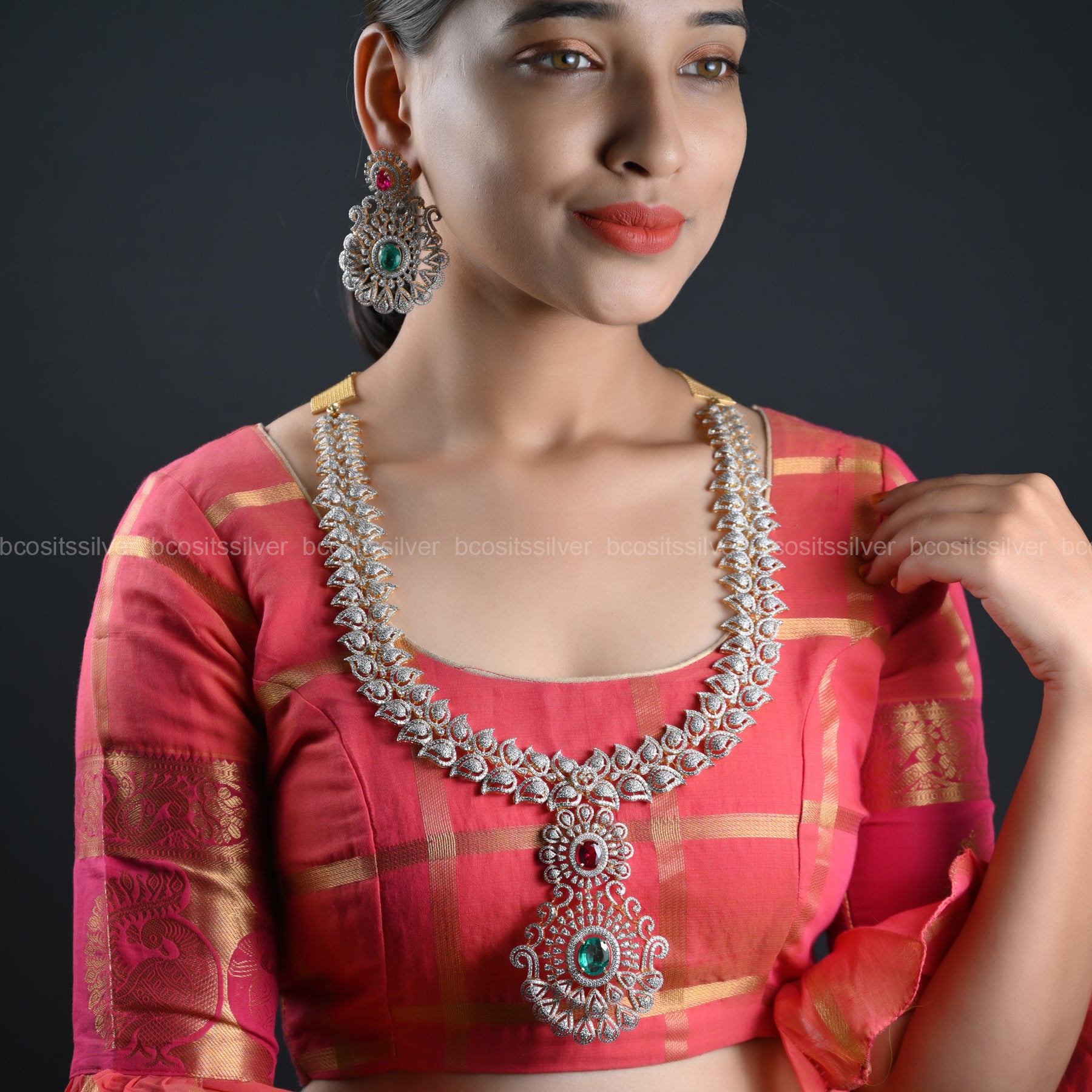 925 Silver Theia Sankranti Haram- 1032