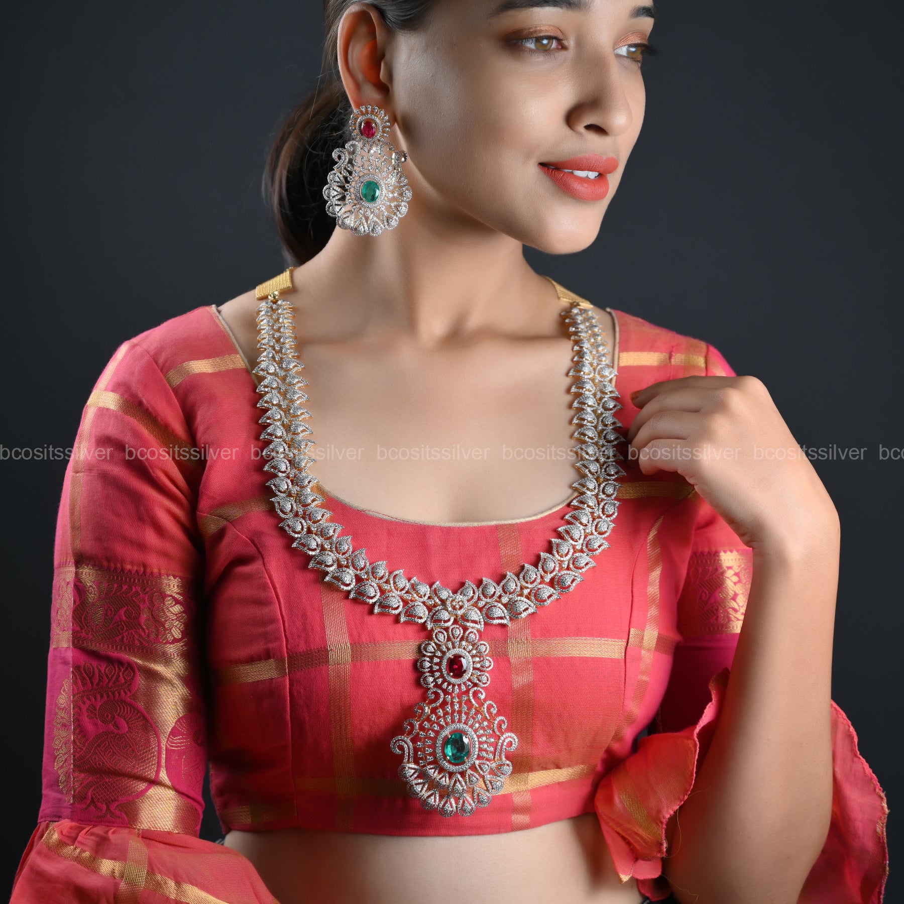 925 Silver Theia Sankranti Haram- 1032