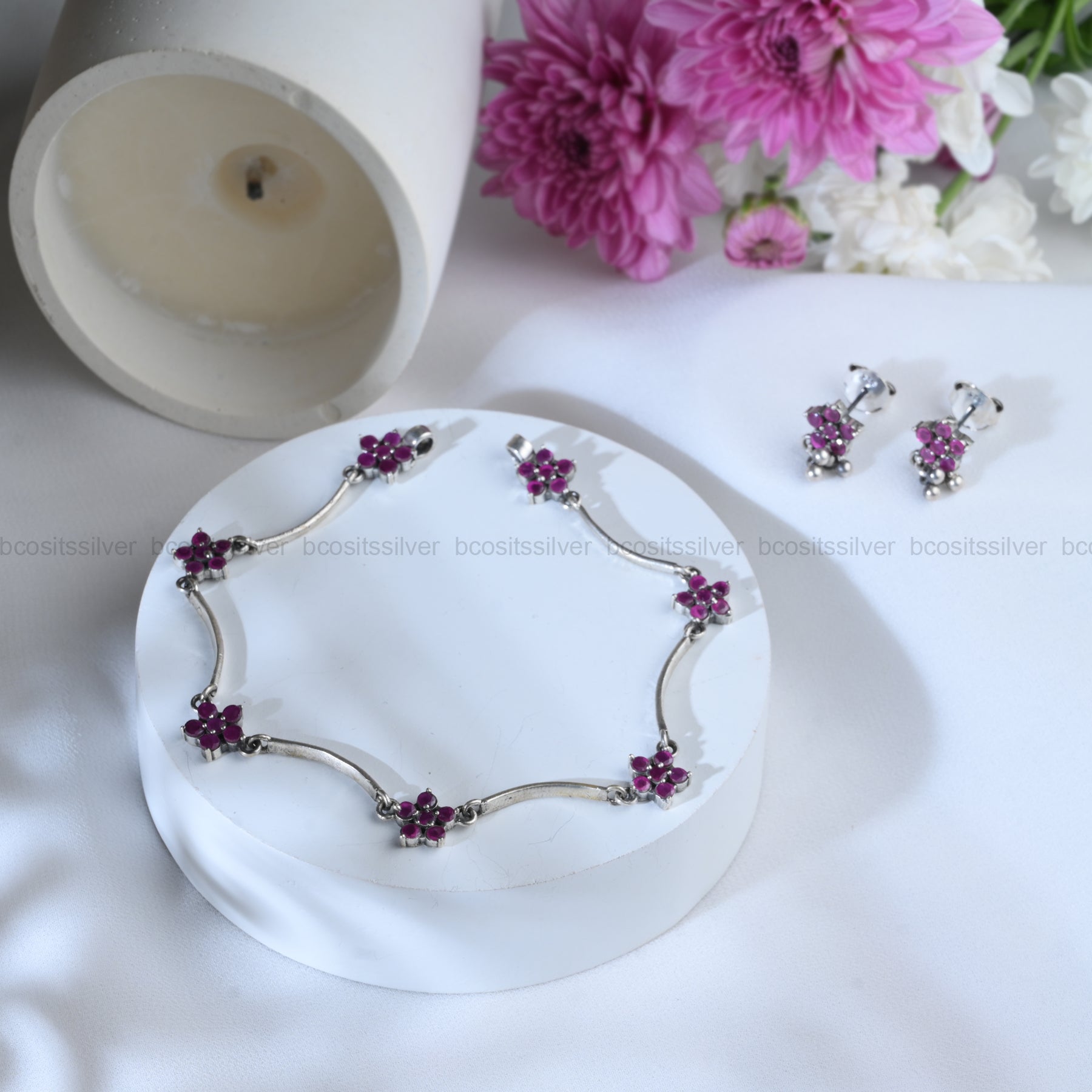 Oxidized Neckpiece - 1240