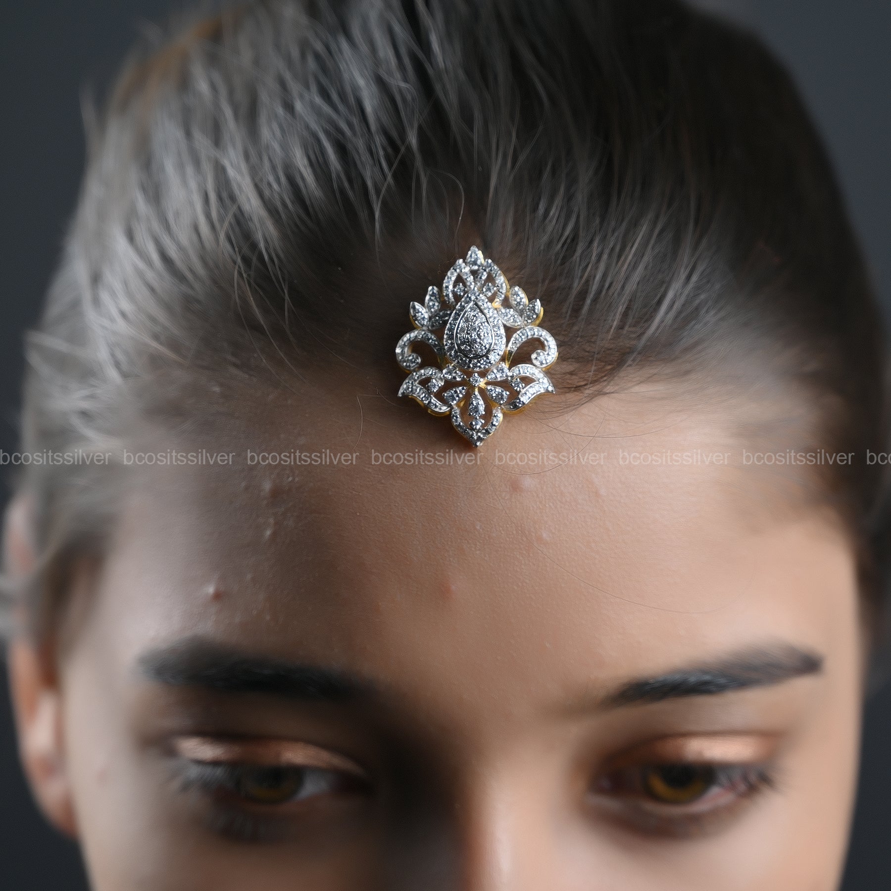 Theia Diamond Look PENDANT - 2222 -( MADE TO ORDER )