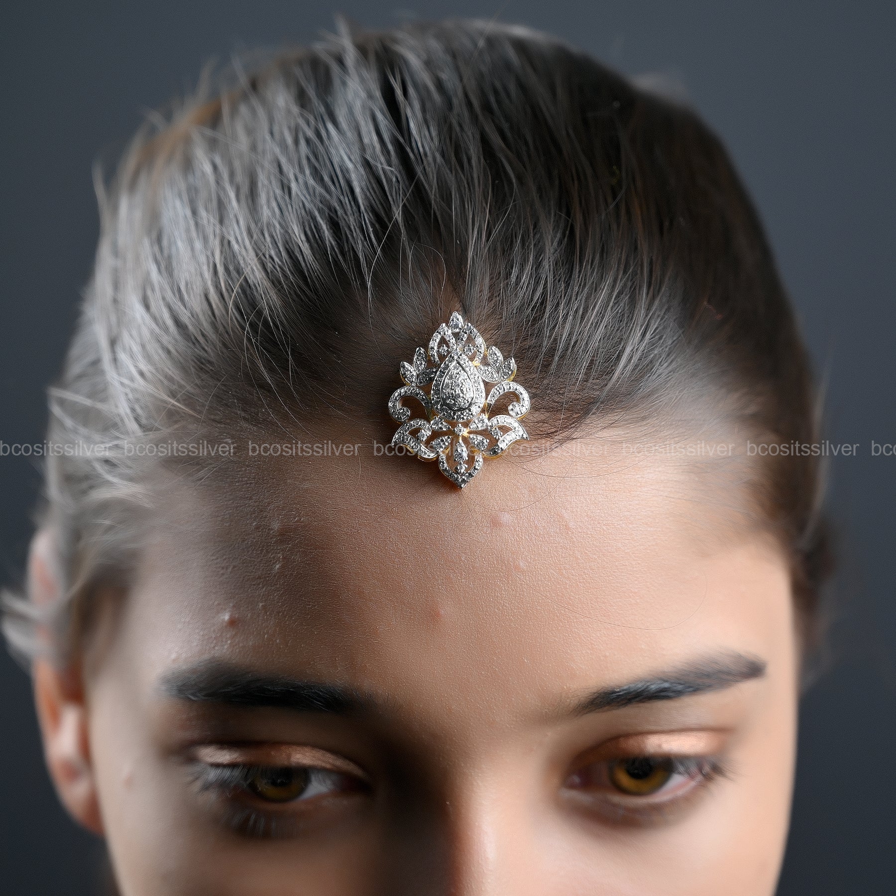 Theia Diamond Look PENDANT - 2222 -( MADE TO ORDER )