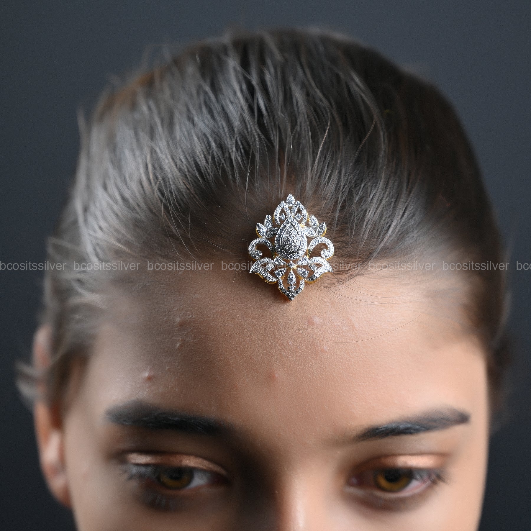 Theia Diamond Look PENDANT - 2222 -( MADE TO ORDER )