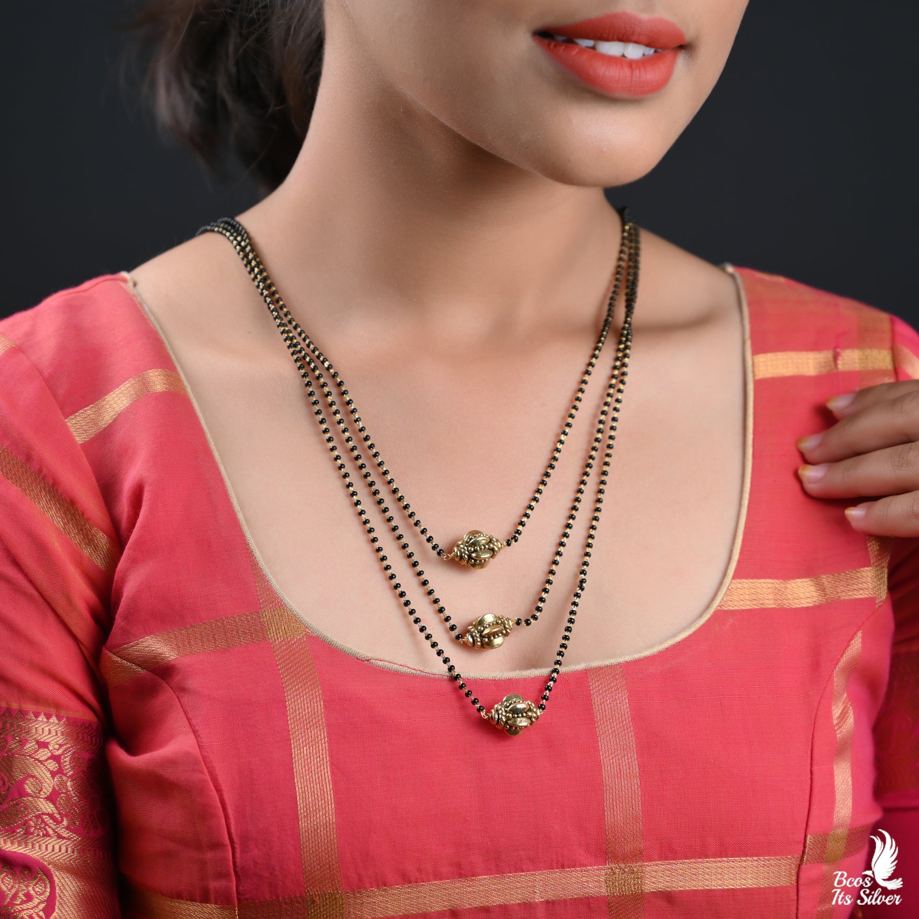 Gold Plated Mangal Sutra - 2424