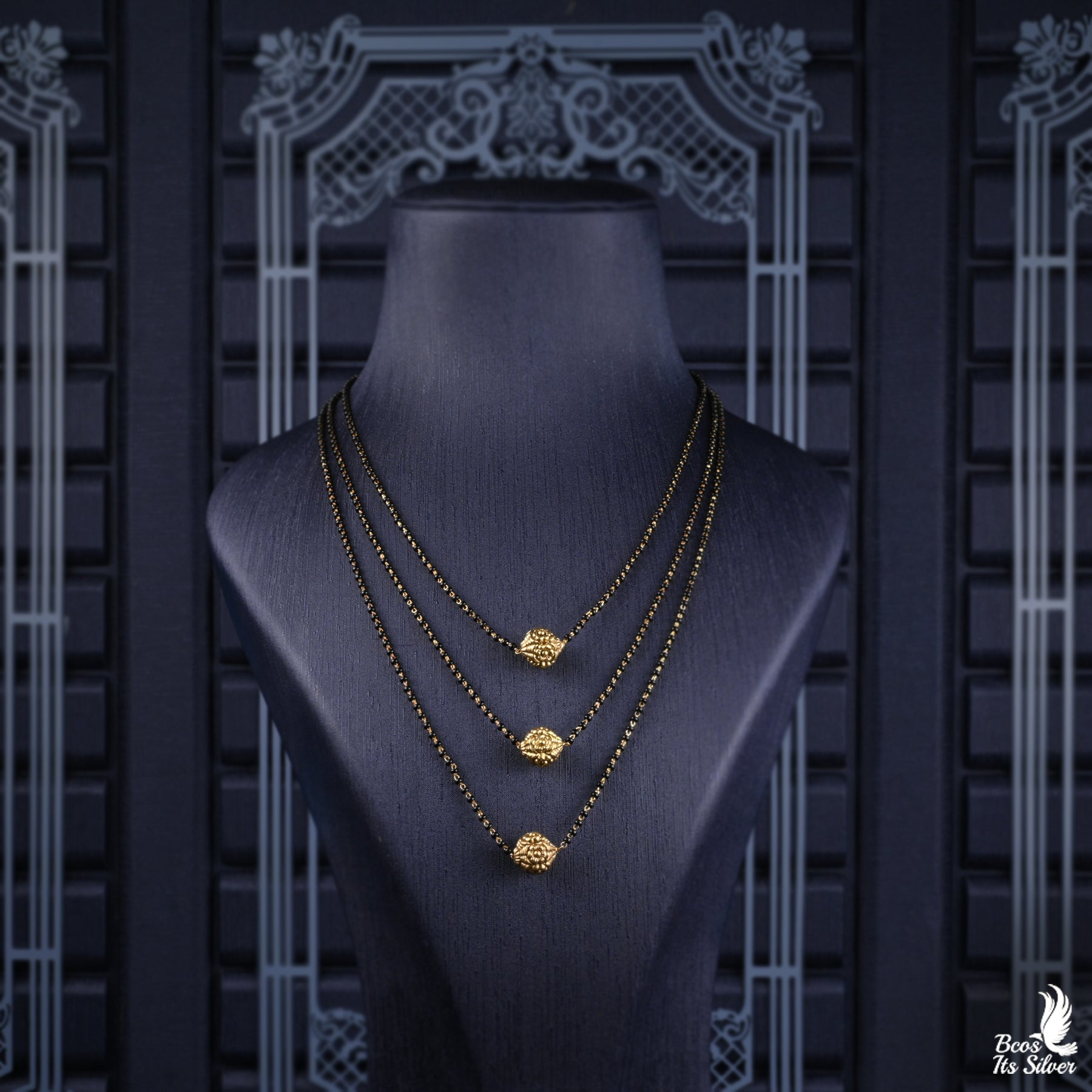 Gold Plated Mangal Sutra - 2423